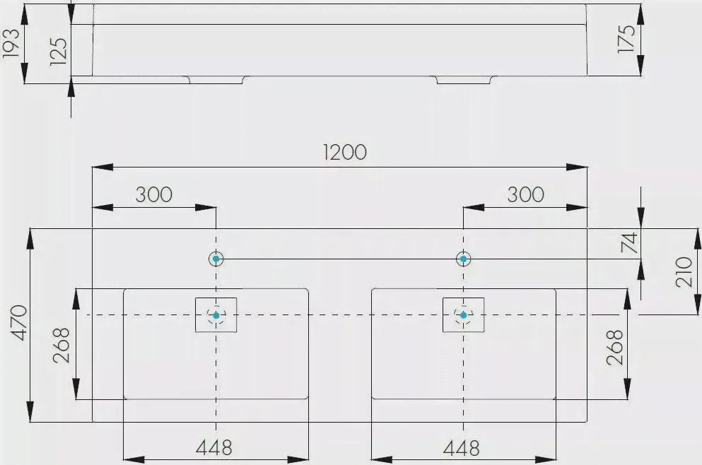 Мебельная раковина Акватон Сакура 120 1A72433KSK010-0