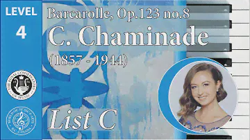 Barcarolle Op.123 no.8, by C. Chaminade - RCM Repertoire Gr.4, List C