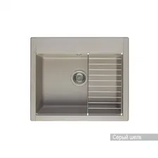 Мойка кухонная Акватон Делия 60 1A715232LD250 серый