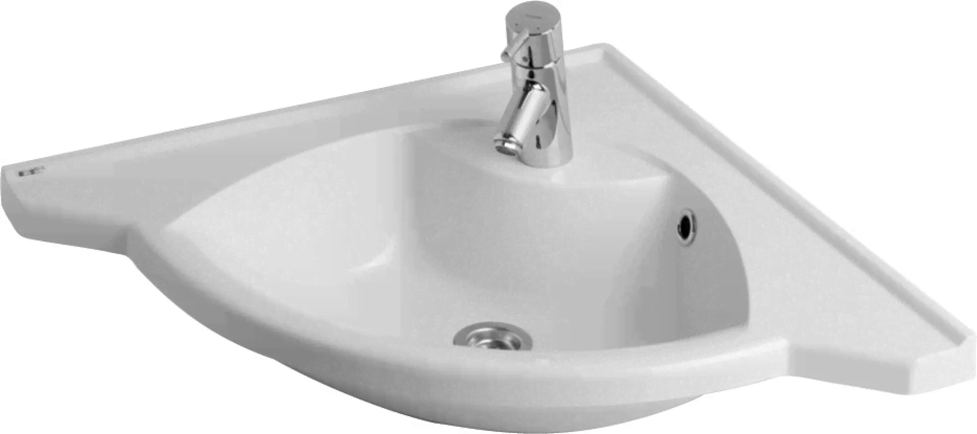 Угловая раковина 60 см Акватон Сергей 1A700131SR010-2